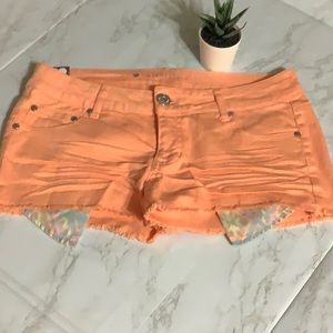 Celebrity Pink Jean Shorts